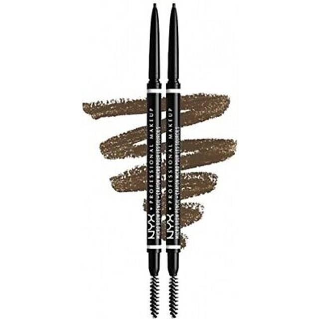 NYX Professional Makeup Micro Brow Pencil Dual Ended Ash Brown
