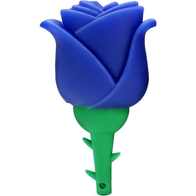 Lovely USB Flash Drive Red Pink Rose Flowers Pendrive 32GB Memory Stick Pen Drives Flashdisk Personalized Girl Gift