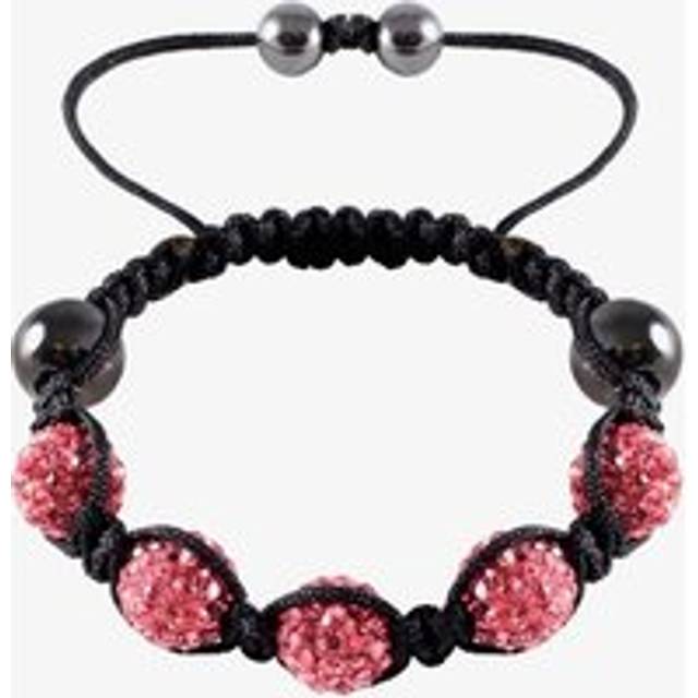 Shamballa Style Pink Crystal Bracelet ZJ969344