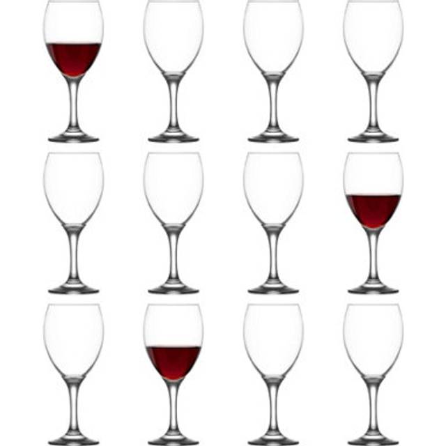 12x Lav 455ml Empire Red Wine Glasses Party Cocktail Drinking Glass Goblet Set