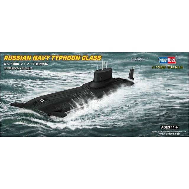 HBB87019 - Hobbyboss 1:700 - Russian Navy Typhoon Class Submarine
