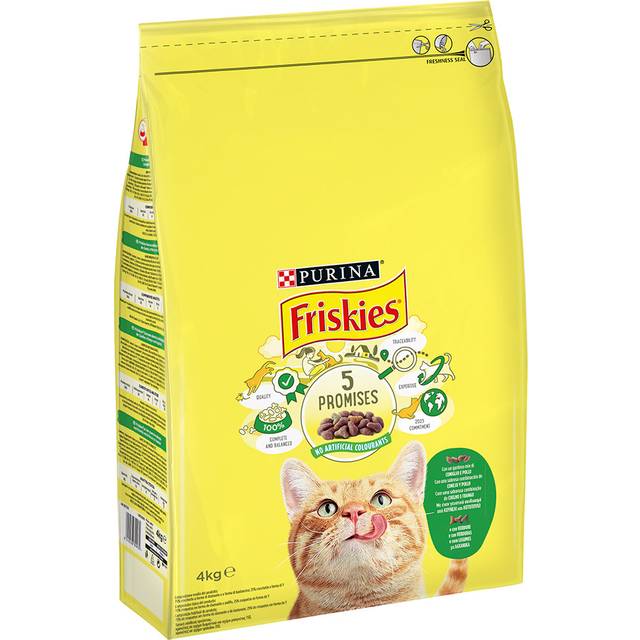 PURINA Friskies Adult med kanin, kyckling & gr&#xF6;nsaker - 4 kg