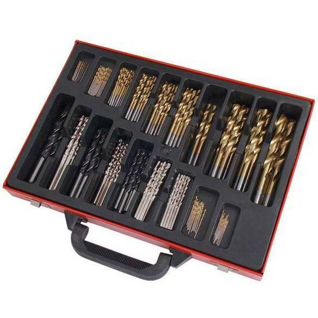108 Piece HSS Drill Bit Set Metal Box (Genuine Neilsen CT2334)
