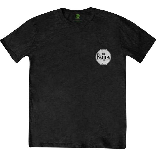 (L, Black) The Beatles Unisex Adult Washington Coliseum Back Print T-Shirt
