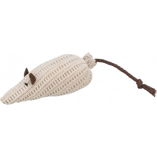 Trixie Virkad Leksaksmus Vit 12 cm