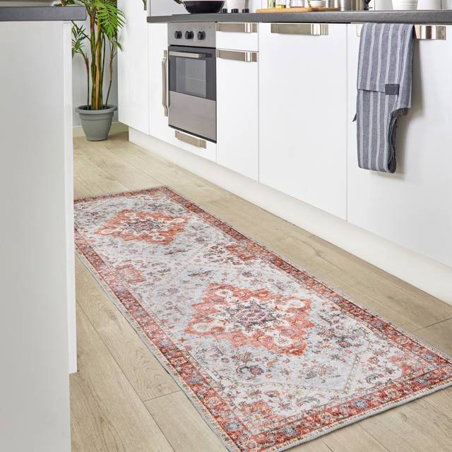 Origins Washable Garda Persian Blue Runner