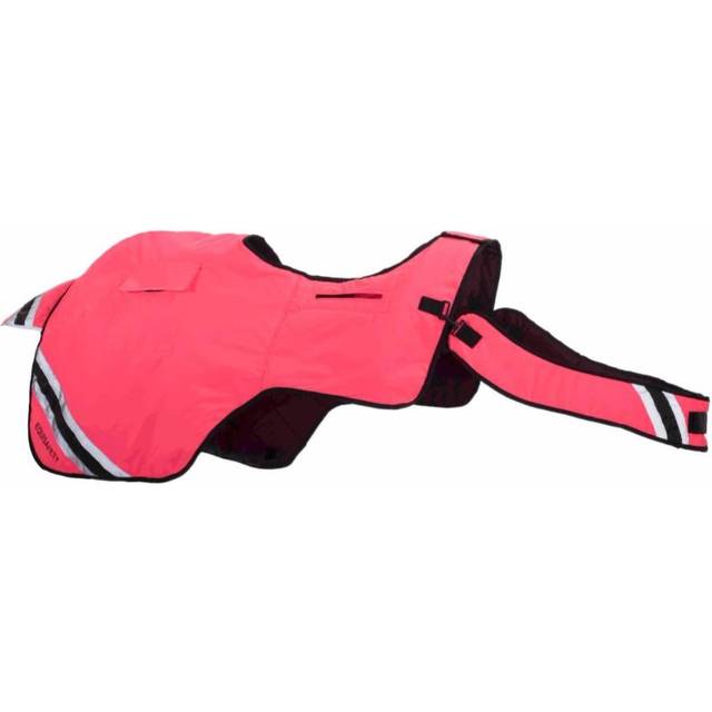 Equisafety Hi Viz Winter Wrap Around Sheet - Pony (normal rug size 5'9 - 6'0) · Pink