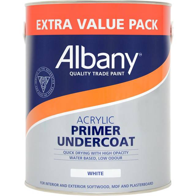 Albany - Acrylic Primer Undercoat White 3L