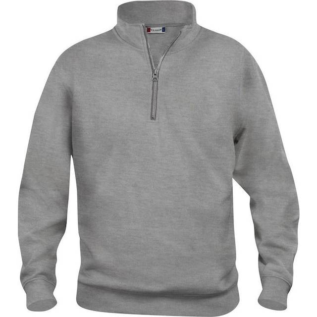 Clique Basic Half-Zip Sweater 021033 Grey Melange XL Colour: Grey Mela