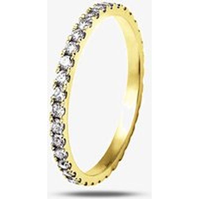 18ct Yellow Gold 2.5mm Vintage Diamond Half Eternity Ring WVGH1/2.5R230 18YG N