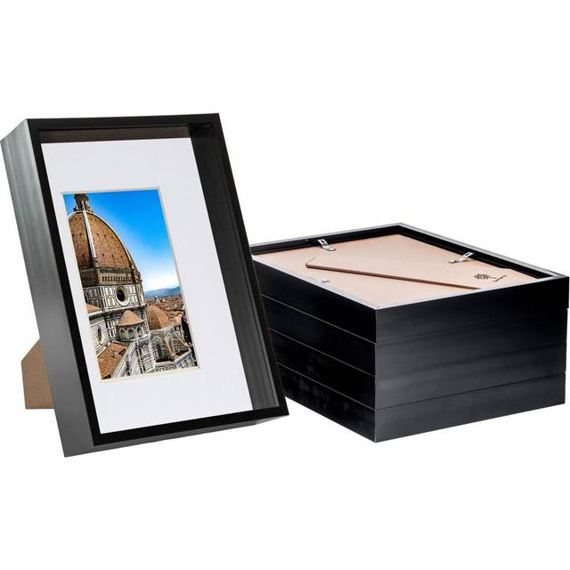 6&#34; x 8&#34; Plastic Box Frame - Black (6&#34; x 8&#34;)