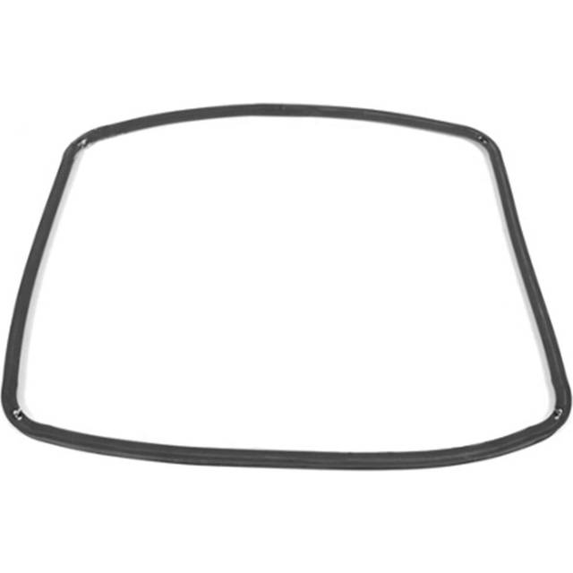 Main Rubber Door Seal with Corner Fixing Clips for Hotpoint Oven / Cookers (445mm x 350mm)