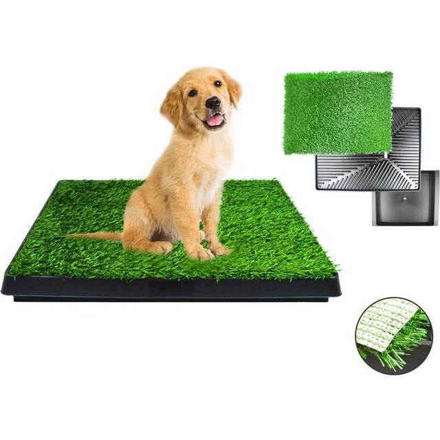 Dog Puppy Potty Training Artificial Grass Pet Toilet Trainer Waterproof Large Easy to Clean
