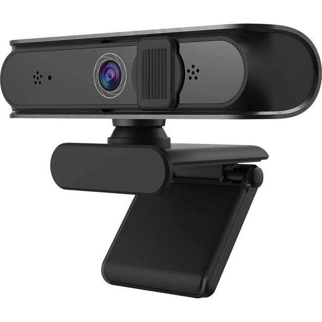 NetumScan Webcam 1080P Full HD Stereo Microphone with Autofocus, 5 Megapixel Web Camera Video Chat Recording, Compatible Windows, Mac