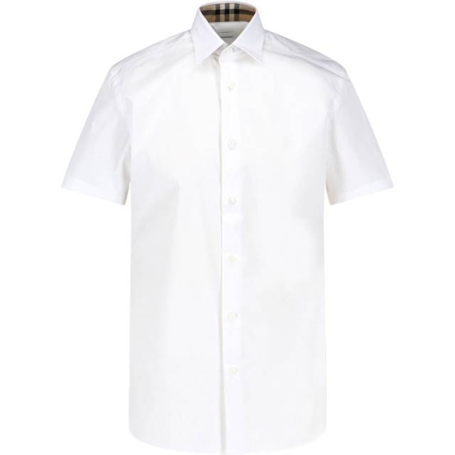 Burberry Short-Sleeved Shirt - White - L
