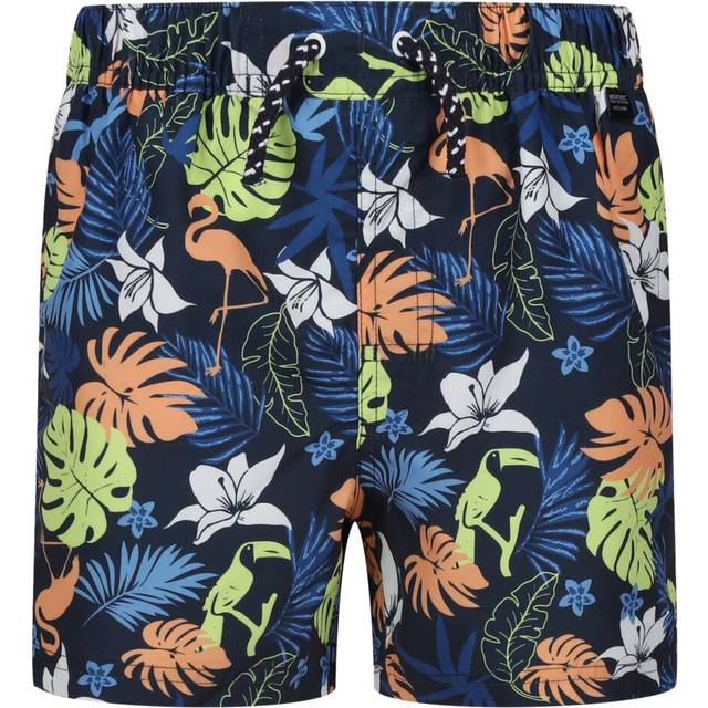 Regatta childrens/kids skander ii tropical swim shorts rg8872