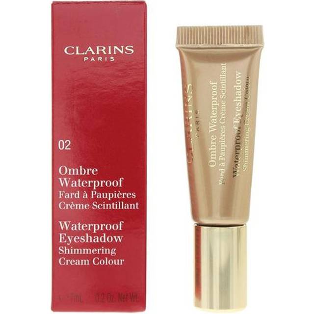 Clarins Waterproof Eyeshadow Shimmering Cream #02 Golden Sand 7ml
