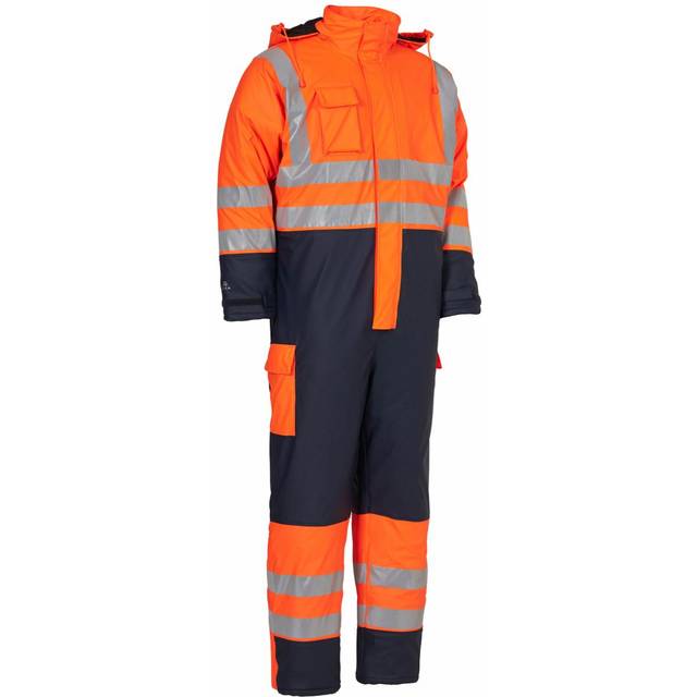 Elka Dry Zone Visible Thermal Coverall Extra Size L Fl. ora/Navy 028100R