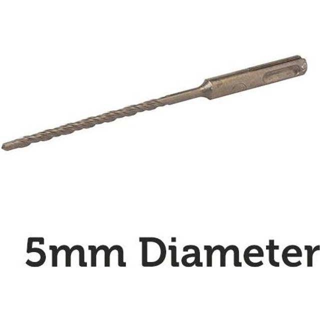 PRO 5mm x 160mm SDS Plus Masonry Drill Bit Tungsten Carbide Cutting Head Tip