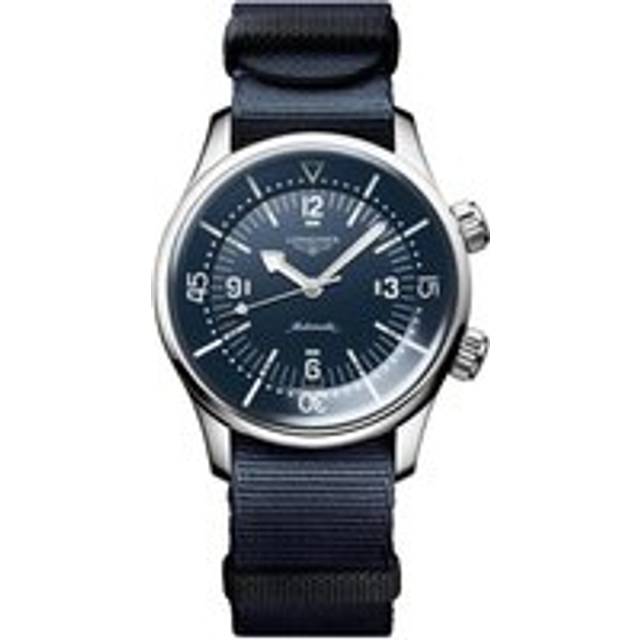 Legend Diver 39mm Mens Watch Blue Fabric
