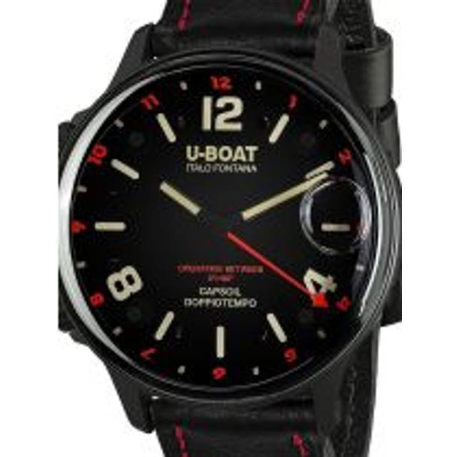 U-Boat Watch Capsoil Doppiotempo 55 Red Rehaut DLC D