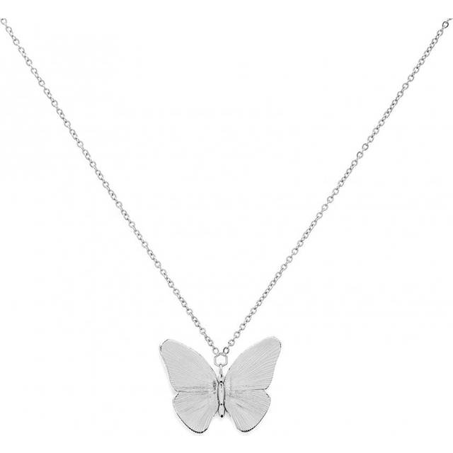 Olivia Burton Jewellery Stainless Steel Butterfly Necklace