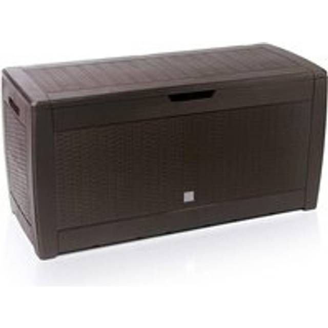 Garden Storage Box Rato Brown Rattan Look 310L