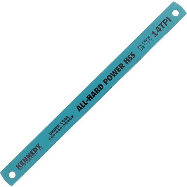 Kennedy 12"X1"X14tpi HSS All Hard Hacksaw Blades