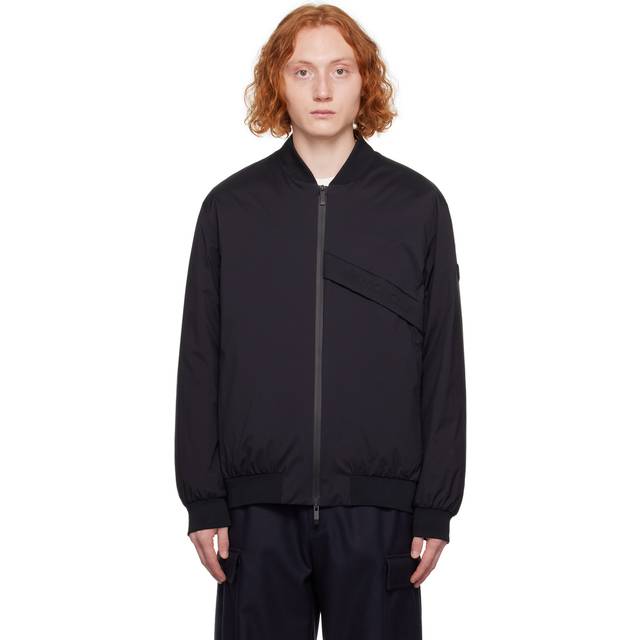 Moncler Black Towada Down Bomber Jacket - 999 BLACK - 0