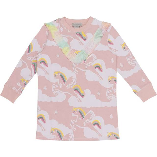 Stella McCartney Kids Mönstrad Mjukis-klänning Rosa | Rosa | 10 years