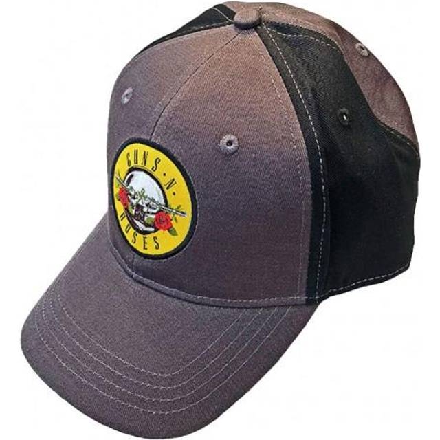 (One Size, Grey/Navy Blue) Guns N Roses Unisex Adult Two Tone Logo Baseball Cap