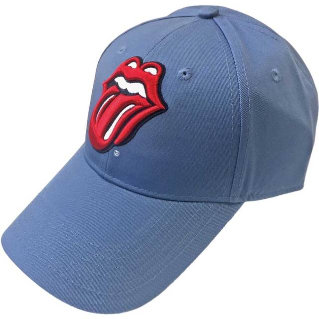 (One Size, Denim Blue) The Rolling Stones Unisex Adult Logo Baseball Cap