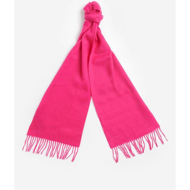 Barbour Wool Scarf - Pink