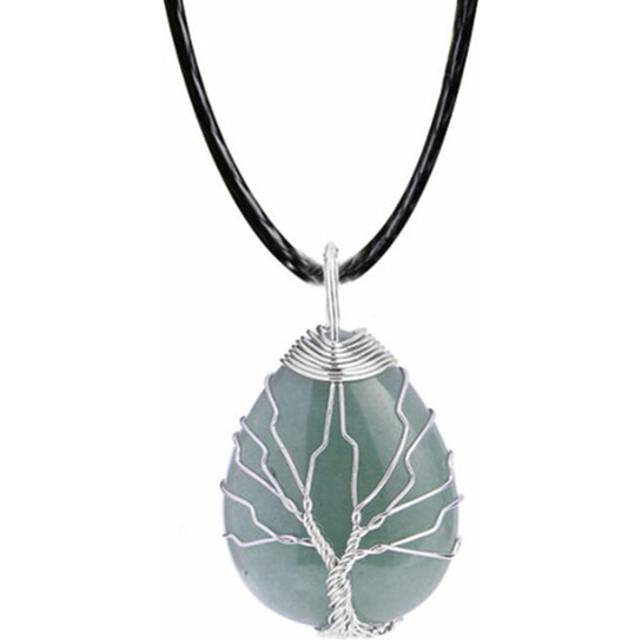 (Green) Tree of Life Pendant Necklace
