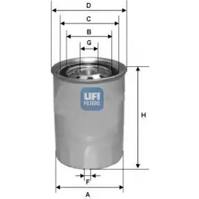 UFI 24.423.00 Bränslefilter Filterinsats