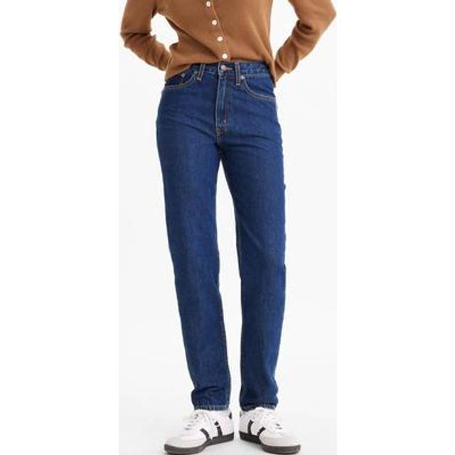 Levi's 80's Mom Dark Jeans - Running Errands - Blue, Blue, Size 27, Inside Leg 32, Women -  inside leg 32,27