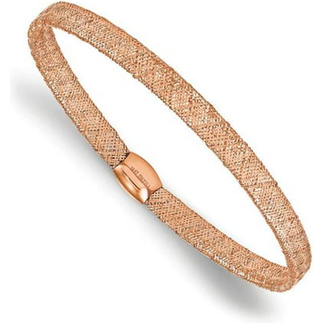 Leslies 14K Rose Gold Stretch Bangle Bracelet