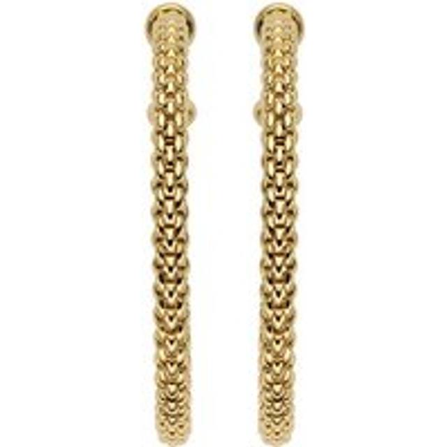 Fope Essentials 18ct Yellow Gold Large Hoop Earrings