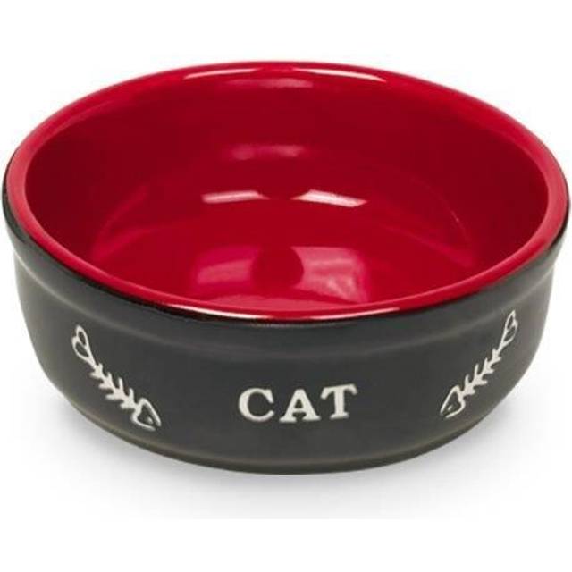 Ceramic Cat Bowl Diameter 13.5 cm