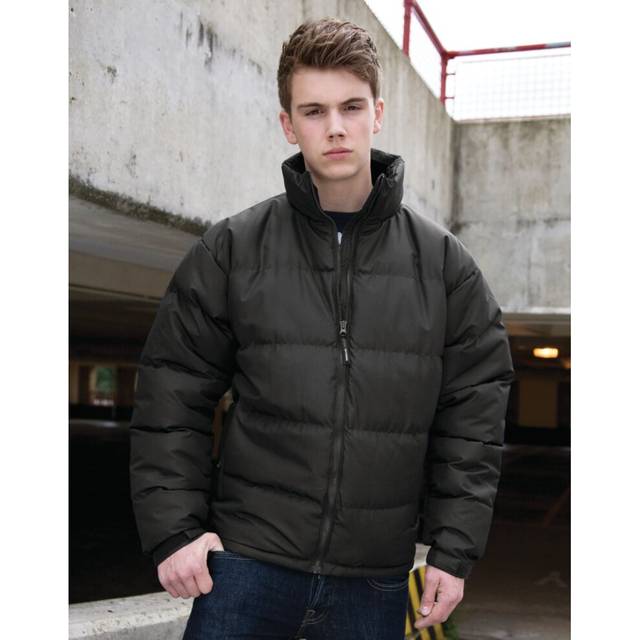 Result Urban Outdoor Holkham Down Feel Jacket R181M Colour: Black, Siz