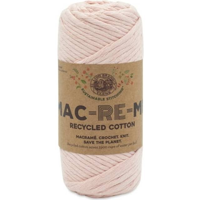 Lion Brand Mac-Re-Me Yarn-Sweet Pink 845-102