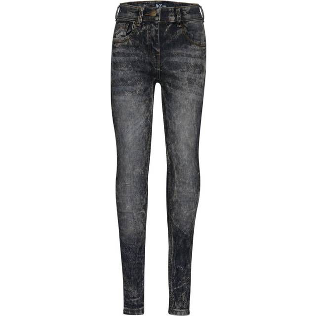 (13 Years, Black) Boys Tie Dye Black Denim Jeans Comfort Stretch Pant
