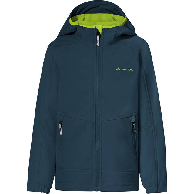 Vaude Kid's Rondane Jacket IV Softshelljacka Barn Storlek 98 Färg blå