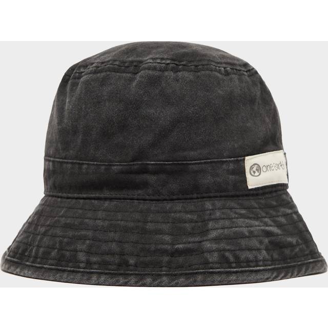 Unisex Washed Bucket Hat, Black - S/M
