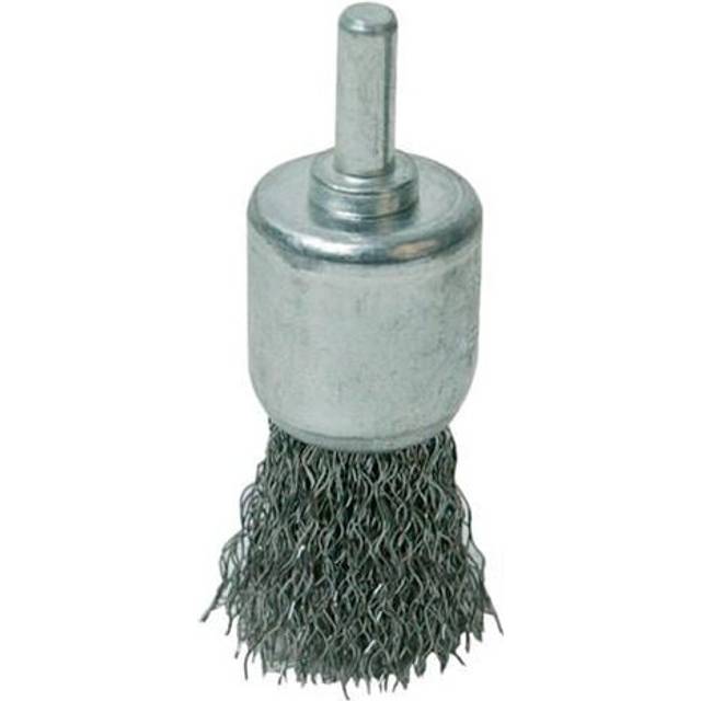 24mm Wire End Brush Flat Bit 6mm Shank For Power Drill Clean Metal