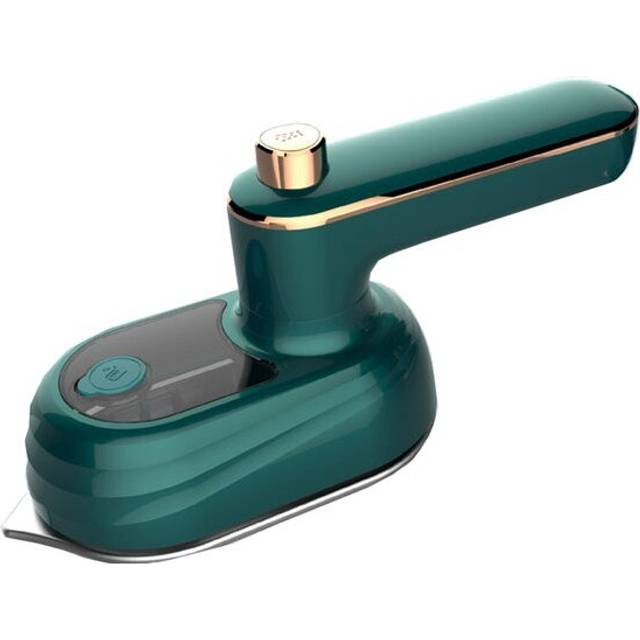 (Green) Hoodakang Household Electric Garment Cleaner Handheld Garment Steamer Hanging Ironing Machine Steam Ironing Clothes Generator