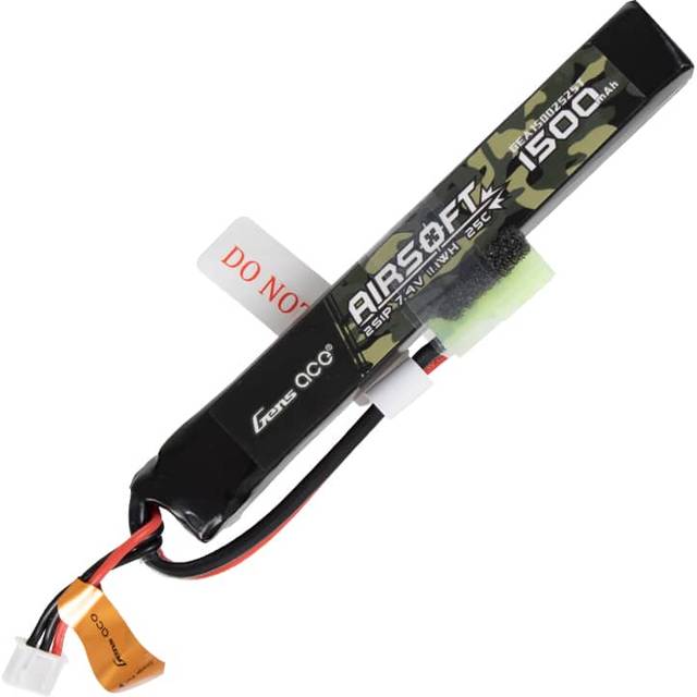 Gens ace RC Batteripack (LiPo) 7.4 V 1500 mAh Antal celler: 2 25 C Block Mini-Tamiya