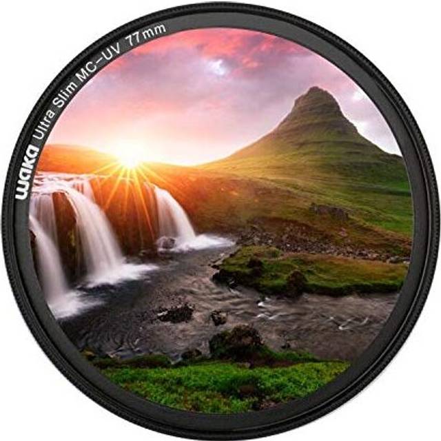 MC 77mm UV Filter Ultra Slim 16 Layers Multi Coated Ultraviolet Protection Lens Filter for Canon Nikon Sony DSLR Lens