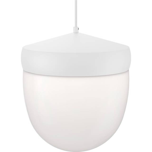 Noon Pan pendant frosted 30 cm White-white