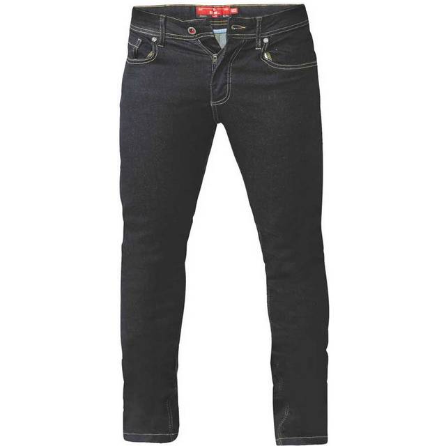 (56L, Indigo) Duke Mens Cedric King Size Tapered Fit Stretch Jeans